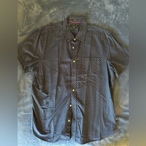 Banana republic 
Men's Black Patterned Shirt